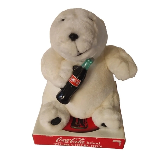 Vintage 1994, Coca-Cola Plush Collection Polar Bear - Picture 1 of 11